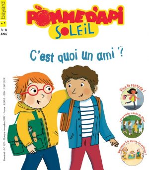 Couverture de Pomme d'Api Soleil n°129, octobre-novembre 2017