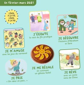 Sommaire de Pomme d'Api Soleil n°149, février-mars 2021